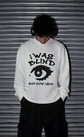 The blind eye white waffle knit t-shirt (unisex)