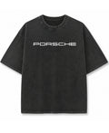 Vintage Fade Wash Oversized T-shirt Front Design